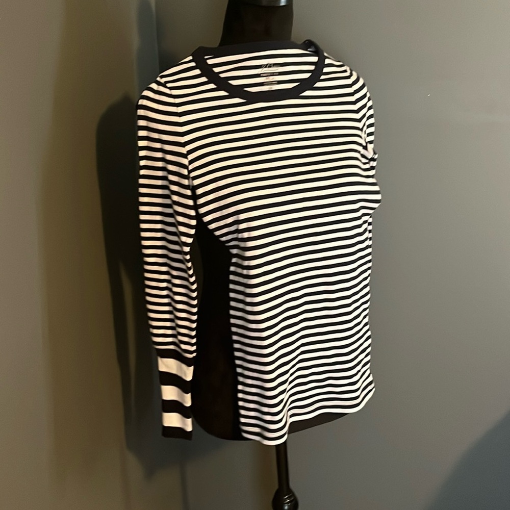 JCrew perfect fit long sleeve tee.